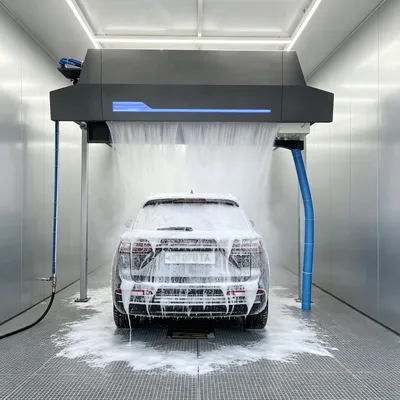 High Efficiency Automatic Car Wash Machine with Segmented Deep Cleaning and Function