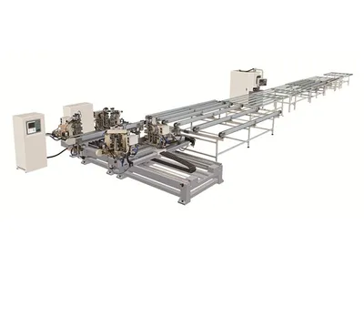 Welding and Cleaning Line for PVC Doors and Windows