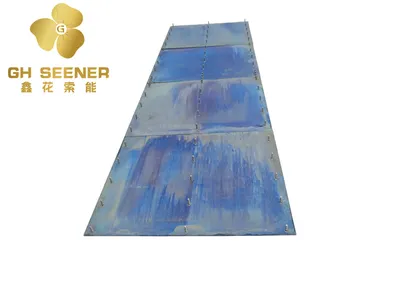 Dsa Mmo Titanium Anode Plate Ruthenium Iridium Coated Titanium Electrode for Brine Electrolysis