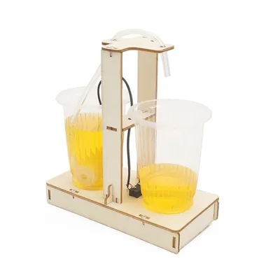 Water Dispenser Kit Children′ S DIY Stem Creative Scientific Programming Technology Learning Wooden Educational Toys