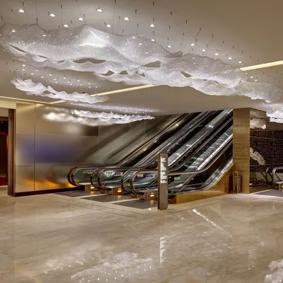 Large Hotel Lobby Decoration Big Luxury Crystal Chandelier
