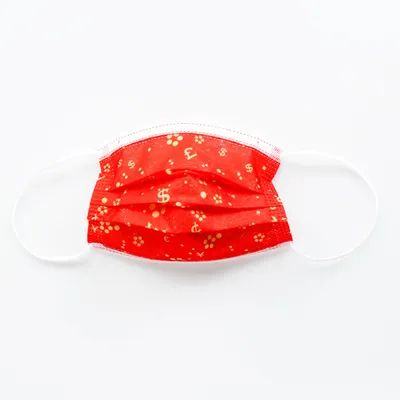 New Year Printed Disposable 3 Ply Face Mask