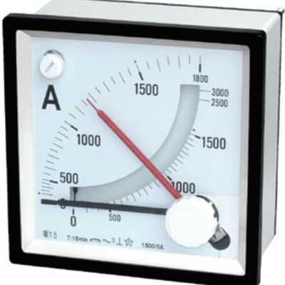 Analog Panel Meter Test Instrument 96/72/48 Moving Iron Instruments AC Ammeter