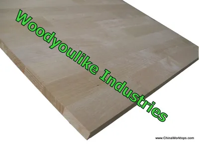 Cherry Countertop, Finger Joint Panel, Edge Glued Panel