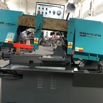 Weirengb6528-Horizontalmetal - Angle Cut Band Sawing Machine
