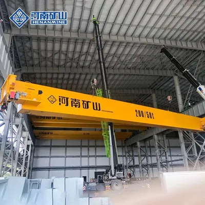 European Design Double Beam Bridge Crane