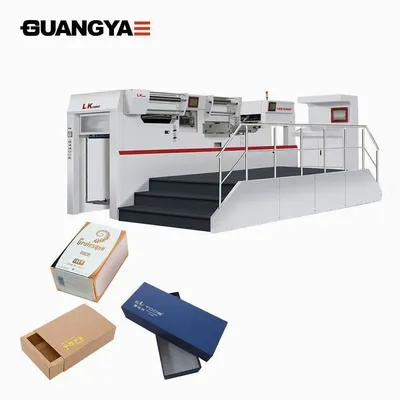 Automatic Paper Hot Foil Stamping Embossing Machine with Die Cutting (LK 106MT)