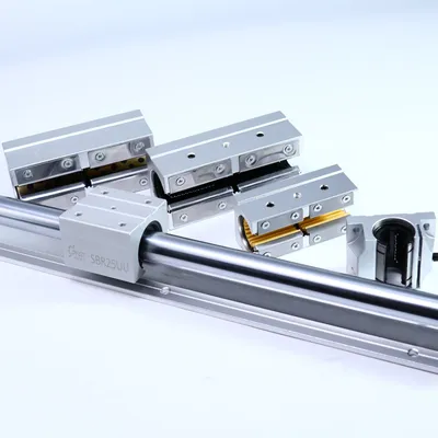 CNC Aluminum Profile Support Rail Roller Linear Guide Motion Rail Linear Bearing Block Drawer Slide SBR16/25/35 Linear Guide Rail