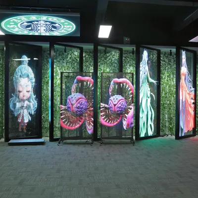 New Technology Best Price High Transparency Ultra-Light and Thin Transparent LED Display