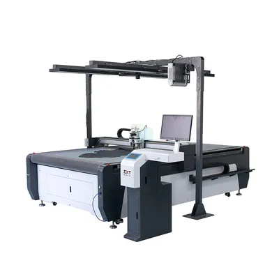 Zxt CNC Flatbed Digital Oscillating Knife Automatic Genuine Real Leather Natural Skin PU Leather Fur Cutting Machine for Making Cutter Plotter Good Price