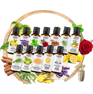 Aromatherapy Gift Set 30ml 100% Natural Essential Oil for Diffusers Massage Oil