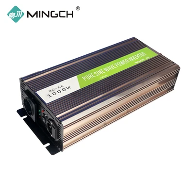 Mingch DC 24V to AC 220V 1kw Pure Sine Wave Inverter