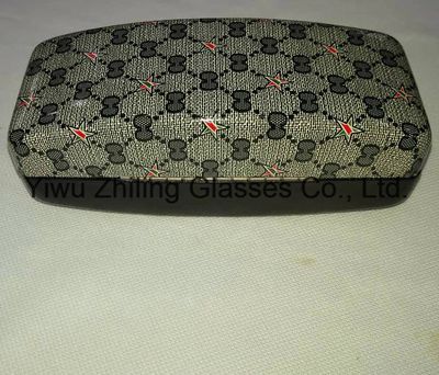 Sunglasses Case Classical Model PU Material Metal Hard Case
