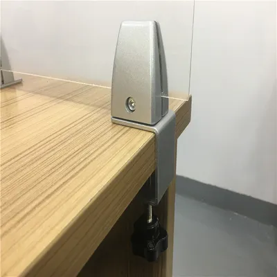 C-Clamp Desk Accessory Clamp Click for Office Desk Screen or Office Privacy Partitiontable Divider