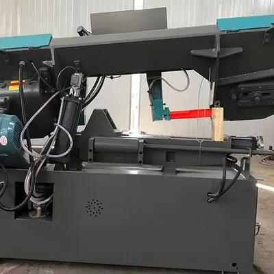 Weirengb6528gz330-Singlecylinder-Horizontal-Automatic-CNC-Metal-Cutting-Band-Sawing-Machine