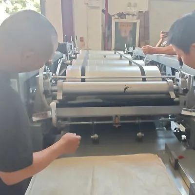 1-8 Color PP Woven Bag Printing Machine (bag by bag)