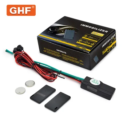 Universal One-Way Keyless Entry Security System Anti-Jacking Car Immobilizer Bypass with Vehicle Security Features