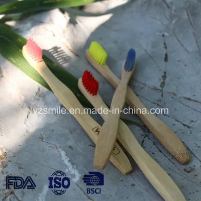 Eco-Friendly FDA Bamboo Children/Kids Toothbrush