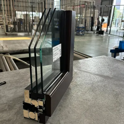 Custom Aluminum Window Factory Energy Efficient CSA Certified Wood Aluminum Aluminium Composite Glass Window Noise Reduction for High-End Project