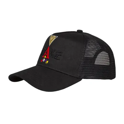 Wholesale Custom High Quality 5 Panel Black Cotton Twill Embroidery Patch Logo Gorras Trucker Mesh Hat Sports Cap