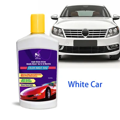 Premium White Car Wax for Ultimate Gloss and Shine