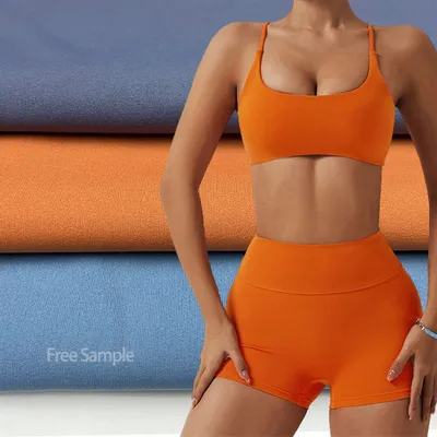 Soft Comfortable Quick Dry Nylon Spandex Fabric for Yoga Sportswear