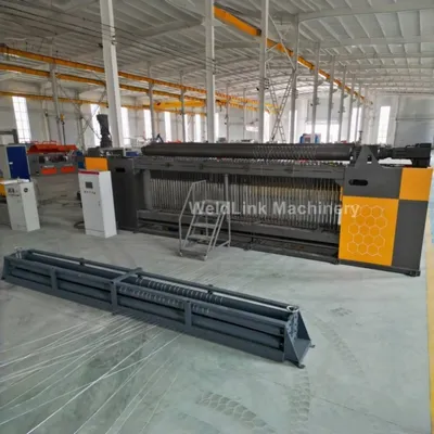 CNC Controlled Gabion Net Production Equipment