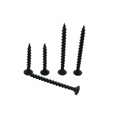 Premium Black Fine Thread Drywall Screws for Easy Installation