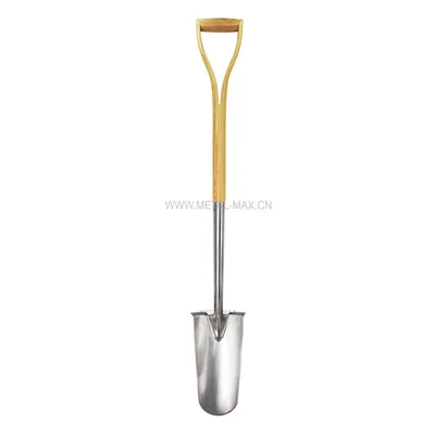 Wooden Handle Digging Shovel Planting Spade Garden Hand Tool
