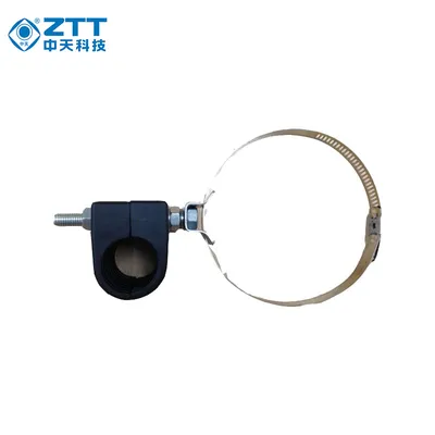7/8" Single-Row Throat Hoop Type Clamp Communication RF Cable