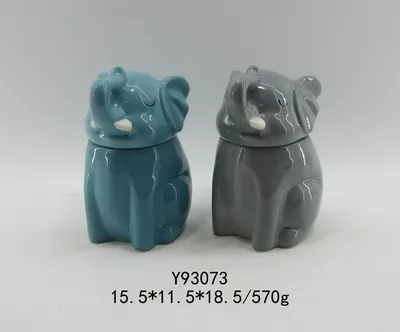 Ceramic Animal Elephant Box
