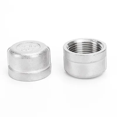 Female Thread Round End Cap 304 Stainless Steel
