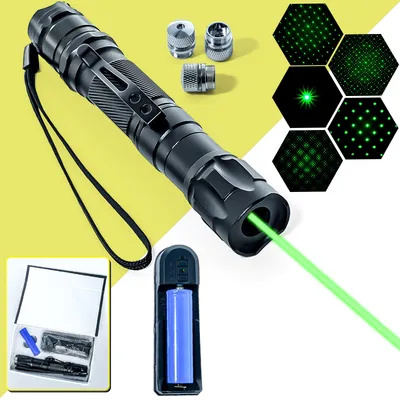 High-Brightness Green Laser Pointer - Ideal for Astronomy and Stargazing