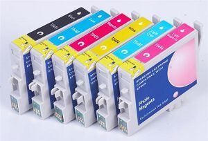 Epson Compatible Inkjet Cartridge T0491-T0496