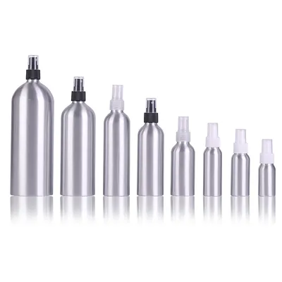 150ml 200ml 500ml 1000ml Aluminum Mist Spray Bottle Aluminum Cosmetics Bottle with Trigger Spray Cap