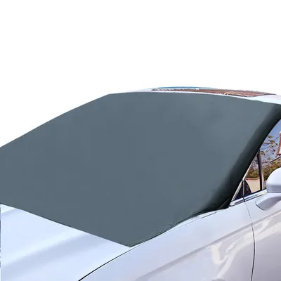 Foldable Customized Logo Printed Snow Cover Manufacturer Magnetic Windshield Car Sunshade