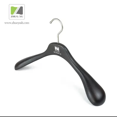High Quality Beech Wooden Coat Hanger for Garment Shop