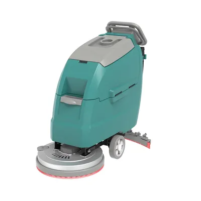 Giyo X6 530mm Cleaning Path Walk-Behind Floor Scrubber with 500W Vacuum Motor &amp; Adaptive Suspension