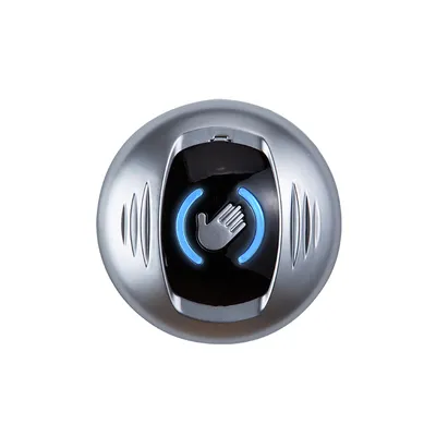 Yoursensor Wired Infrared Touchless Switch Mini Circular Plastic Hand Sensor with LED Light 30cm