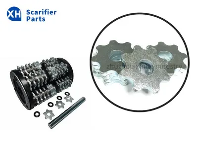 12PT Stars Tungsten Carbide Tipped Scarifier Cutters Scarifiers Carbide Tct Tungsten Cutters for Scarifiers and Planers