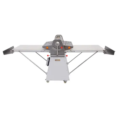Industrial Dough Sheeter Machine, Floor Standing Dough Roller for Making Puff Pastry and Pie Crust