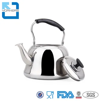 Portable High Capacity Tea Kettle Stainless Steel Water Whistling Kettle