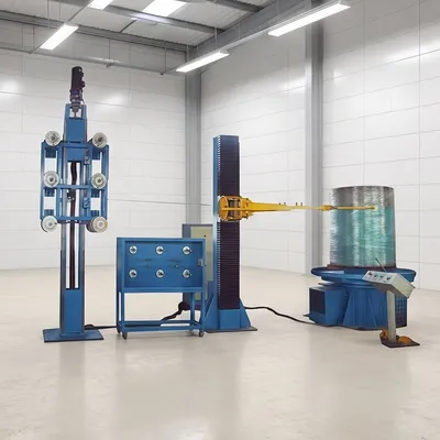 High-Efficiency Vertical Winding Machine for Air Core Reactors
