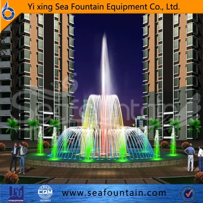 Outdoor Wooden Package Program Control Fountain