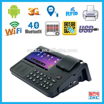 Android Based 7 Inch Electronic Cash Register with Printer PC701
