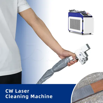 1000W 2000W Fiber Cw Laser Rust Removal Laser Cleaning Machine for Metal