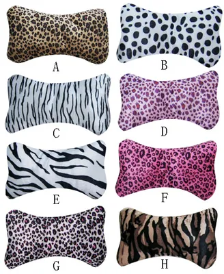 Leopard Print Soft Pillow Nail Arm Rest Manicure Tools