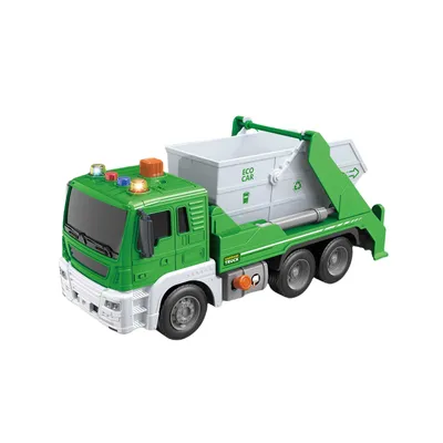 Eco-Friendly Friction Car Toy with Lights and Music