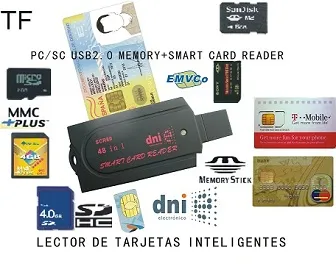 Lector De Tarjetas Inteligentes Scr80
