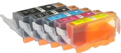 Compatible Ink Cartridge for Canon (Pgi-520bk, Cli-521bk/C/M/Y)